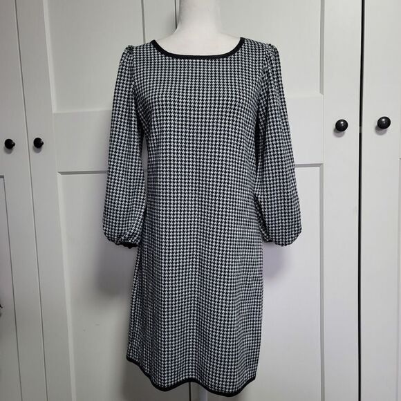 Max studio knit plaid dress size medium - Picture 3 of 10